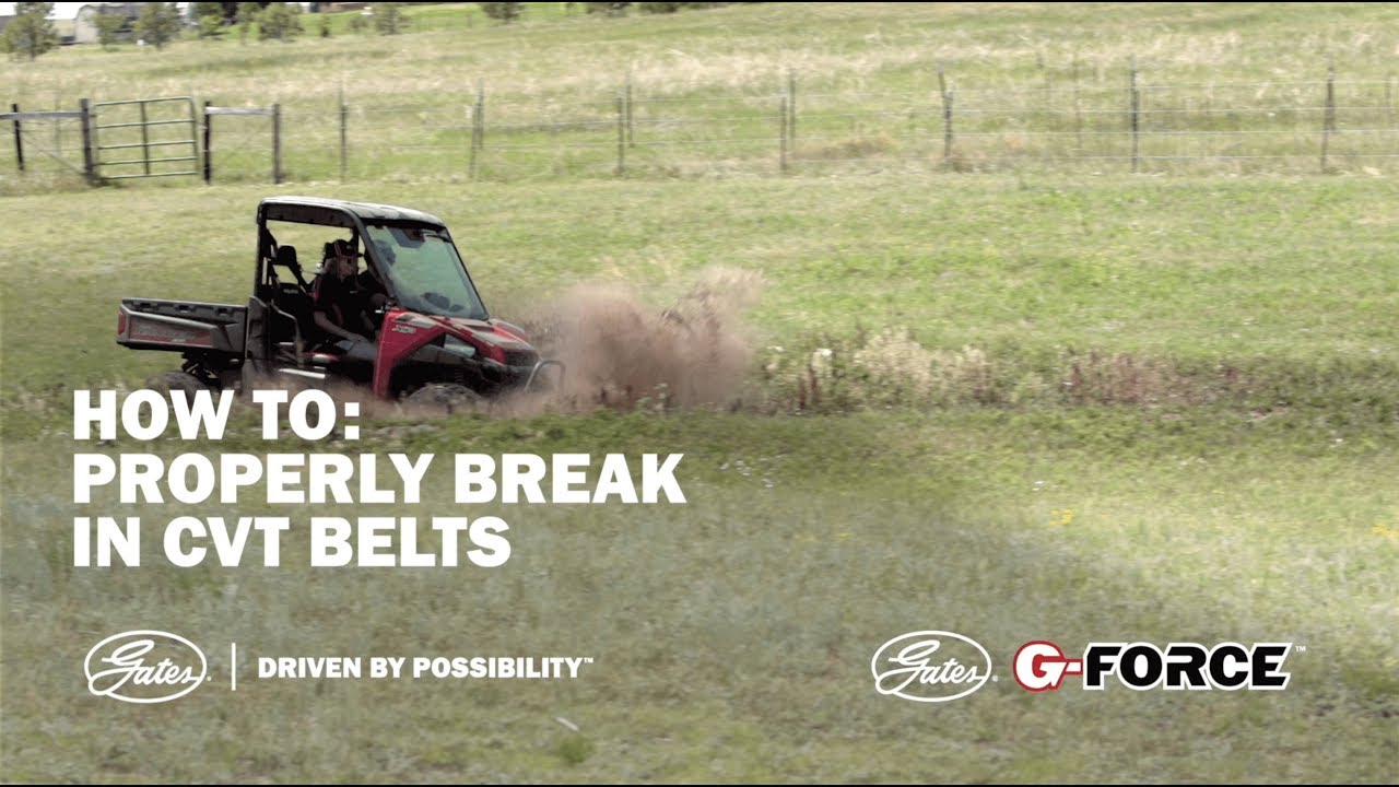 How to Properly Install and Break In CVT Belts