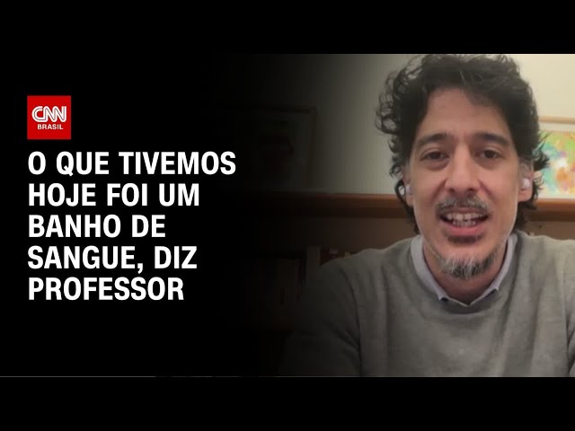Professor: O que tivemos hoje foi um banho de sangue | CNN 360º