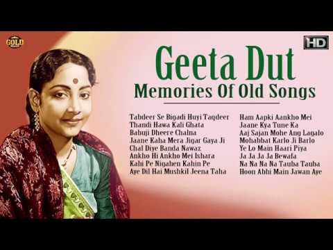 Memories Of Geeta Dutt - Old Classic Video Songs Jukebox - HD