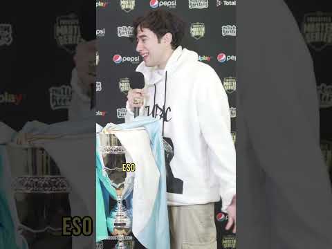 LAS INCREÍBLES PALABRAS DE LARRIX DESPUÉS de GANAR 🌎 #fmsinternacional #campeon #fms