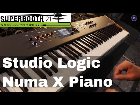 SUPERBOOTH 2021 - Studiologic - Numa X Piano