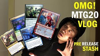 MTG M20 Core Set Prerelease Stash | VLOG | Magic: The Gathering For Beginners