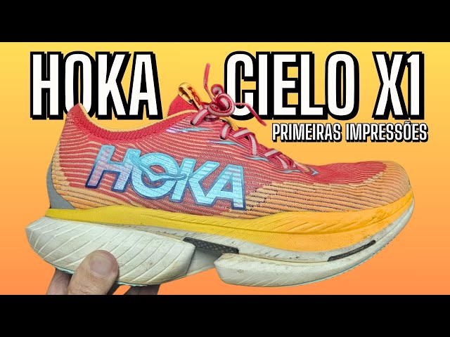 hoka CIELO X1 - Primeiras Impressões (e outros assuntos tb)