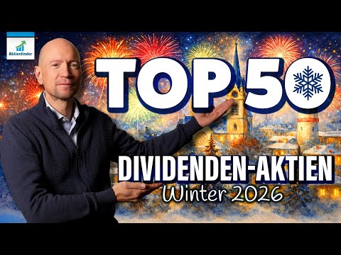 Top 50 Dividend Stocks in Winter 2026