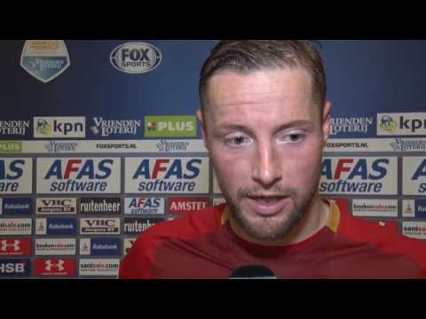 Reactie Van Eijden na AZ - FC Utrecht