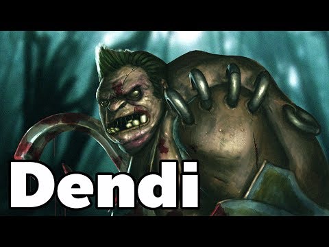 Na'Vi Dendi Pudge gameplay Dota 2