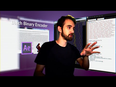 Adobe Scripting Tutorial Batch Binary Encoder