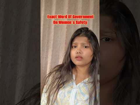 Gov. nowadays #womensafety #youtubeshorts #trending #viral #abhishekupamanyu #comedy #shorts#youtube
