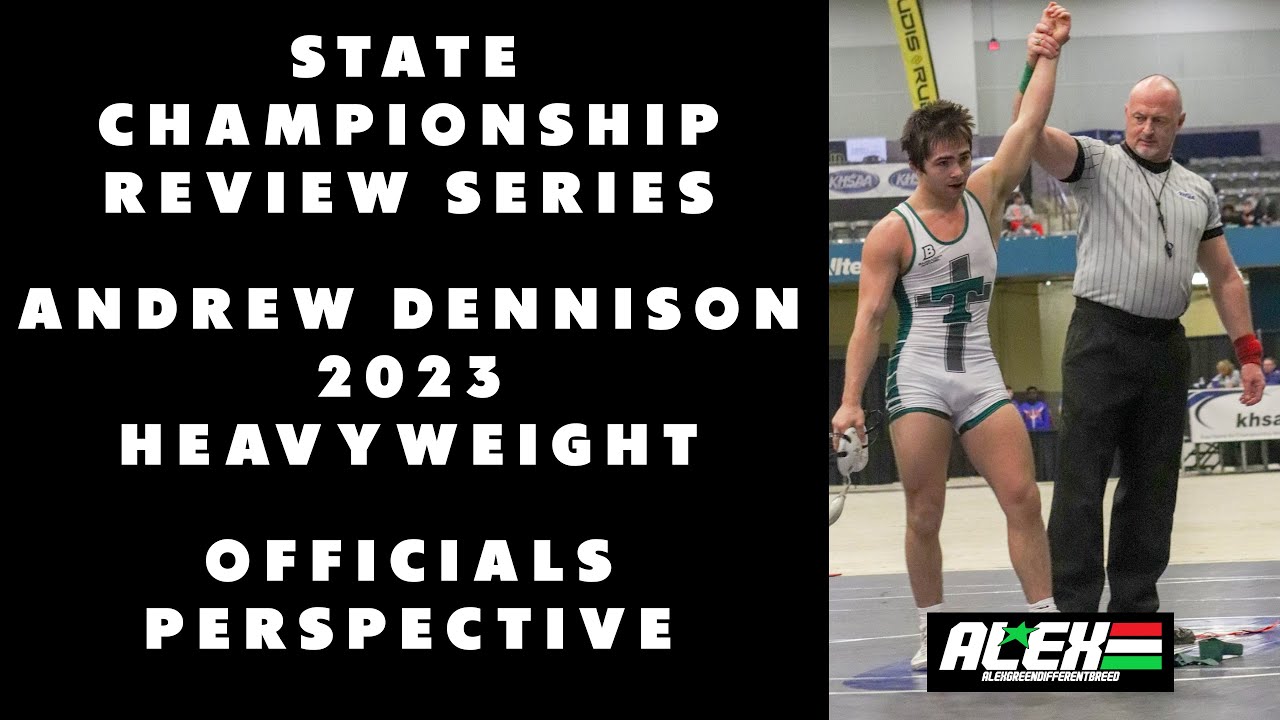 State Wrestling Championship match review w/ Andrew Dennison (Officials Perspective)