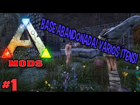 ARK Survival Evolved - The Center (MODS) - #1 - Base Abandonada, Vários Ítens!!