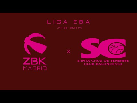 LIGA EBA 22/23 - ZENTRO BASKET MADRID vs INMOBILIARIA GÁLVEZ SANTA CRUZ. J14. Grupo B-A.