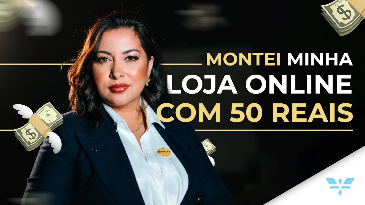 COMO MONTEI MINHA LOJA ONLINE COM 50 REAIS | SABRINA NUNES
