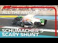Schumacher's Scary Shunt - All The Angles | 2010 Abu Dhabi Grand Prix