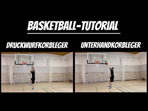 Druckwurfkorbleger und Unterhandkorbleger