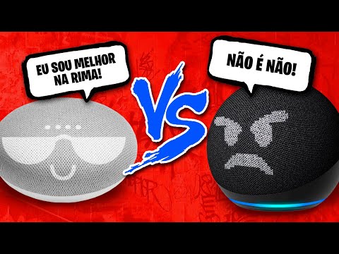Alexa Vs Google Assistente - Batalha de rap