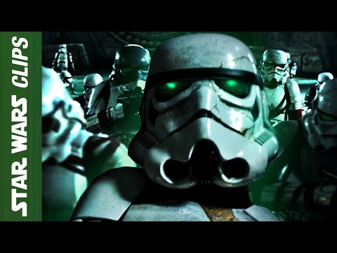 Ahsoka, Ezra and Sabine vs Night Troopers | Star Wars Clips