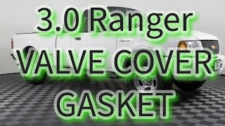 3.0 Ford Intake & Valve Cover Gaskets '03 Ranger #subscribe #jamesofalltrades #ranger #valvecover