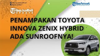 Keren! Mobil Baru Toyota Innova Zenix Bermesin Hybrid Tertangkap Kamera di Jalanan, Dibekali Sunroof