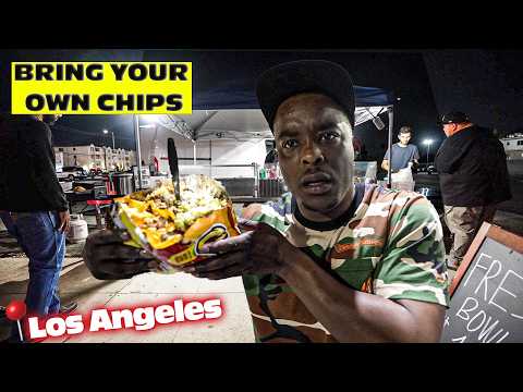 I Tried The Craziest Food Spot In LA | You Had To Bring Your Own Chips?!