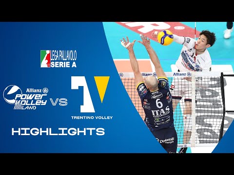Milano vs. Trentino | Highlights | Superlega | Playoff 3 Posto