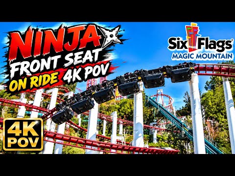 Front row point of view footage of Ninja