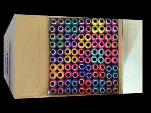 Dyed 800 industrial thread, packaging type: reel, for 800 mt...