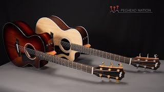 Video thumbnail for Taylor 212ce and 222ce-K DLX Demo from Peghead Nation by Peghead Nation