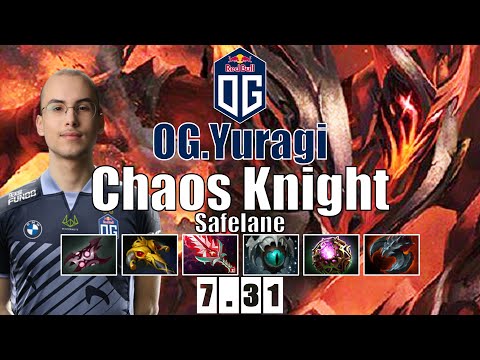 Chaos Knight Safelane | OG.Yuragi | MONSTER CARRY INSANE CRITICAL DAMAGE | 7.31b Gameplay Highlights
