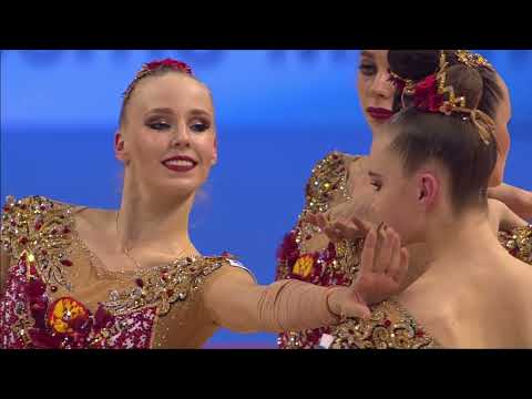 RUSSIAN FEDERATION (RUS) - 3 Hoop&2 Clubs, AA | 37th European Championships 2021 - 44.000