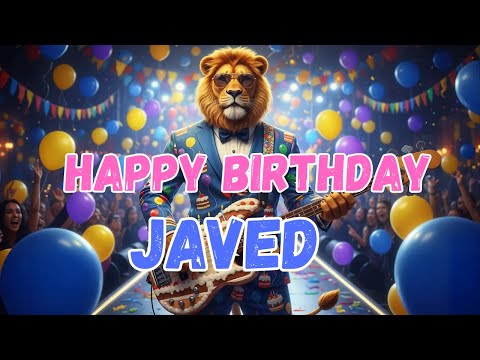 JAVED Happy Birthday Song - Happy Birthday to Javed