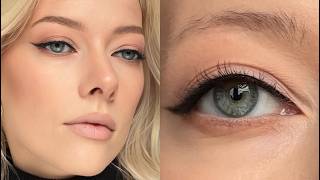 How to Apply Eyeliner on Hooded Eyes (Beginner-Friendly & Natural) | Elena Rachitskaya