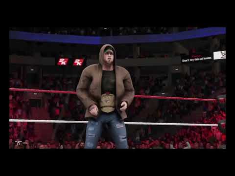 The DSW Heavyweight Champion Upchurch Vs Jobber Cole - WWE 2K | Old DSW Match |