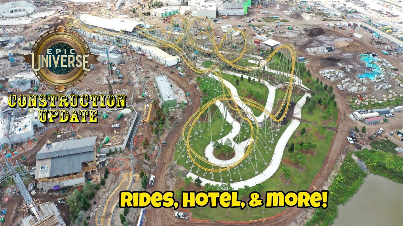 Universal’s Epic Universe Construction Update 10.6.23