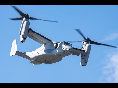 Marine Corps V-22 Osprey Demo - 2022 Fort Lauderdale Air Show.