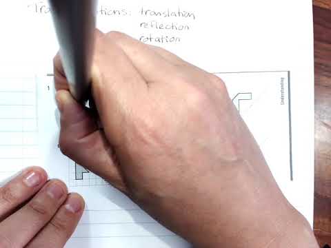 Transformations:  translation, reflection and rotation