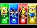 Spongebob ️ Tralalero Tralala Five Nights At Freddy S 2 ️ Minion Baby Tiles Hop EDM Rush