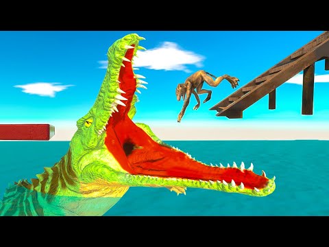 WHICH UNIT CAN PASS THROUGH OTHER SIDE WITHOUT GETS EATEN - Animal Revolt Battle Simulator