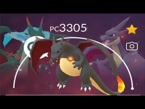 Mega Charizard Y 100% Shiny Lvl 50 + Best Buddy ! Que CP Lindo