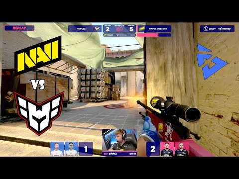 KNOCKOUT!  NAVI vs Heroic - HIGHLIGHTS - MIRAGE - BLAST Premier Fall - CSGO 2023