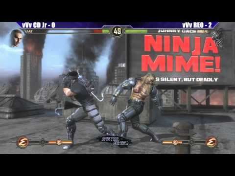MK9 Grand Finals vVv CD Jr vs vVv REO - WB6 Road to Evo 2012