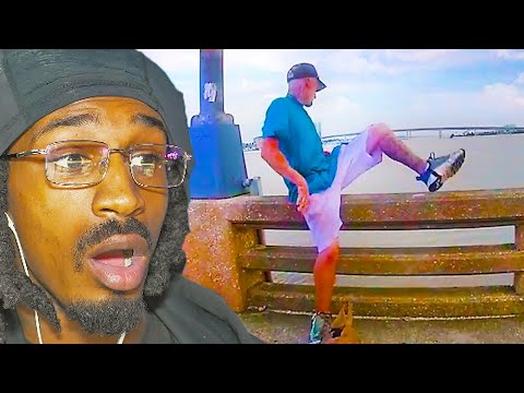 Robber Jumps Off Bridge to Escape Police Bodycam Reaction Poppa Benji