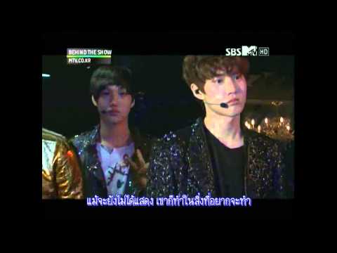 [Thai Sub] 120608 EXO-K Behind The Show @ MTV The Show