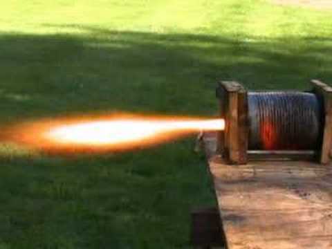 hybrid rocket engine (sort of)