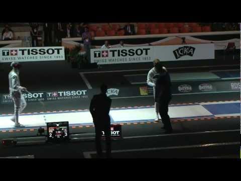 Foil Catania World Championship individual final: Cassara Andrea Vs Aspromonte Valerio