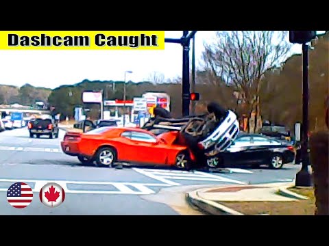 Ultimate North American Cars Driving Fails Compilation - 13 [Dash Cam Caught Video]