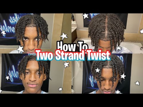 *UPDATED* How to two strand twist your own hair | Life...