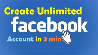 ফ্রি ইনকাম।।Free Tolls 😱 Create Unlimited Facebook Account | New Method 2025 | ফেসবুক আইডি খুলুন