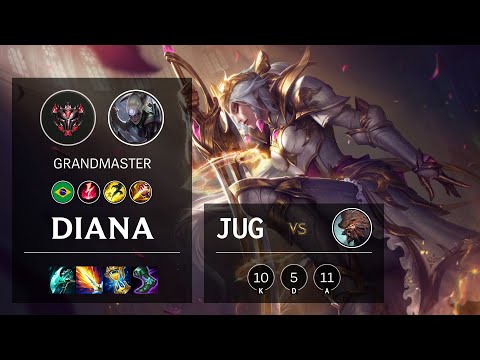 Diana Jungle vs Udyr - BR Grandmaster Patch 11.7