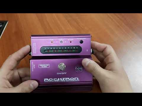 Rocktron X-Tune Chromatic Tuner Guitar Tuning Pedal 2010s - Red image 8