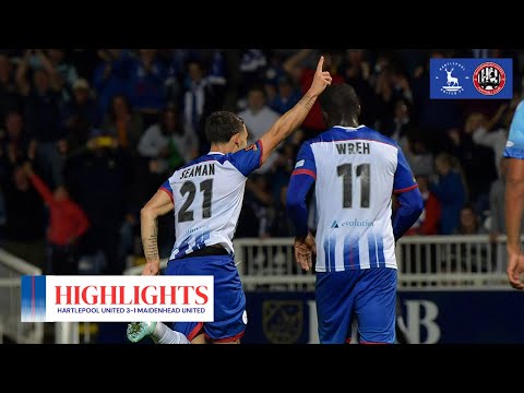 Seaman scores screamer in midweek win 🙋🏻‍♂️ | Hartlepool United 3-1 Maidenhead United
